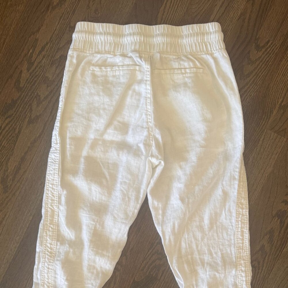 ATHLETA - Cabo Linen Joggers (White, NWOT) - Picture 7 of 7